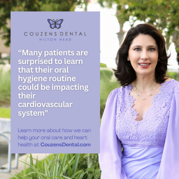 Discover the connection between oral health and heart health with expert care at Couzens Dental in Hilton Head. Learn how maintaining good oral hygiene can benefit your cardiovascular health.