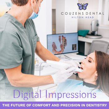 Learn how digital impressions at Couzens Dental in Hilton Head revolutionize dental care with greater comfort, precision, and speed. Explore why this advanced technology is becoming a preferred choice for patients and dentists.